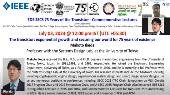 The Transistor Exponential Growth and Securing Our World for 75 Years of Existence