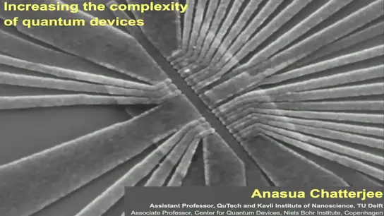 Quantum Webinar Series - Increasing the complexity of semiconductor quantum devices  (Video)