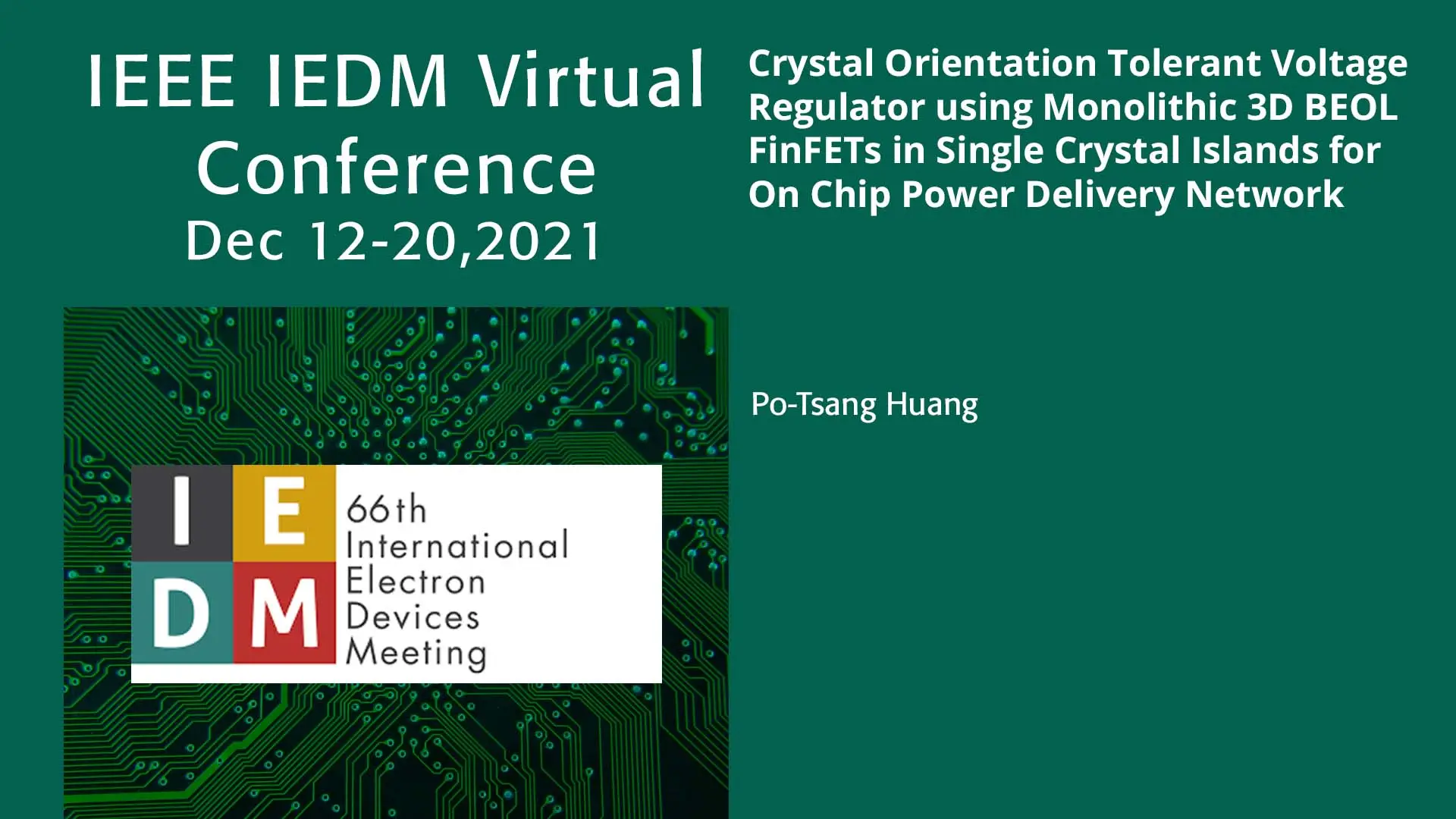 Crystal Orientation Tolerant Voltage Regulator using Monolithic 3D BEOL FinFETs in Single Crystal Islands for On Chip Power Delivery Network