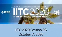 IITC 2020 Session 9B On Demand Poster IITC 2020 Sessions