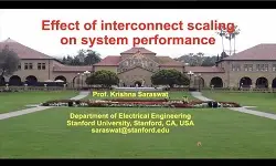 Effect of Interconnect Scaling on System Performance