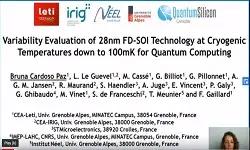 Technology Sessions: Variability Evaluation of 28nm FD-SOI Technology at Cryogenic Temperatures Down to 100mK for Quantum Computing
