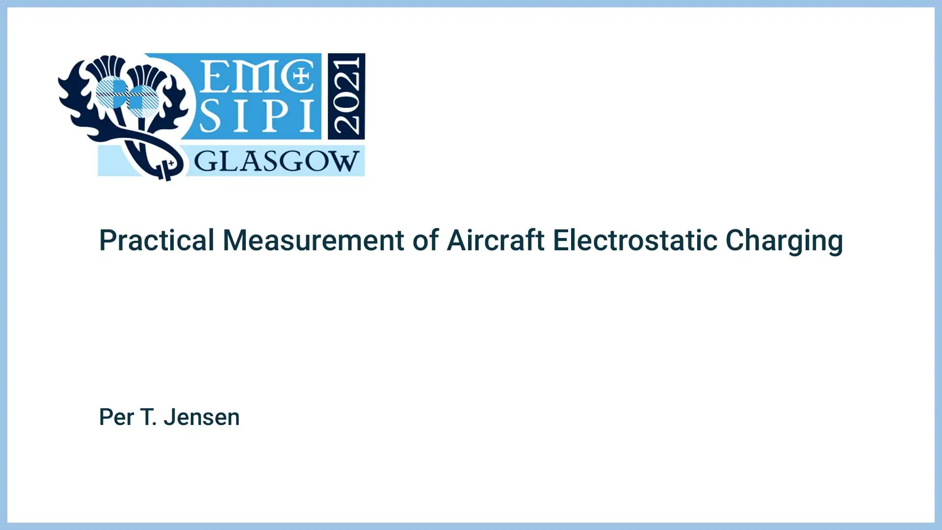 Practical Measurement of Aircraft Electrostatic Charging