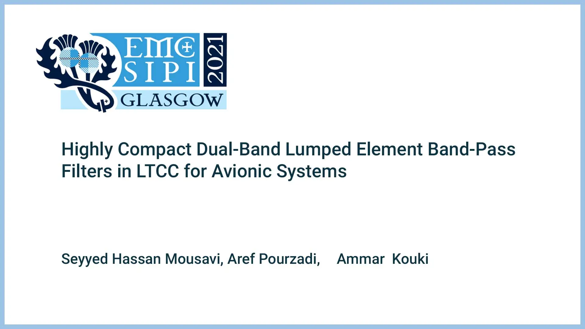 Highly Compact Dual-Band Lumped Element Band-Pass Filters in LTCC for Avionic Systems