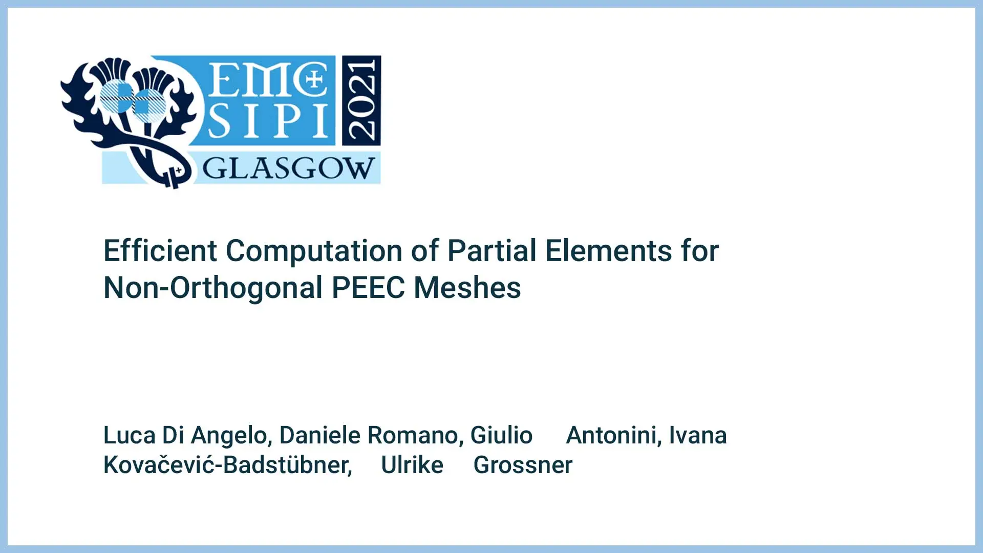 Efficient Computation of Partial Elements for Non-Orthogonal PEEC Meshes