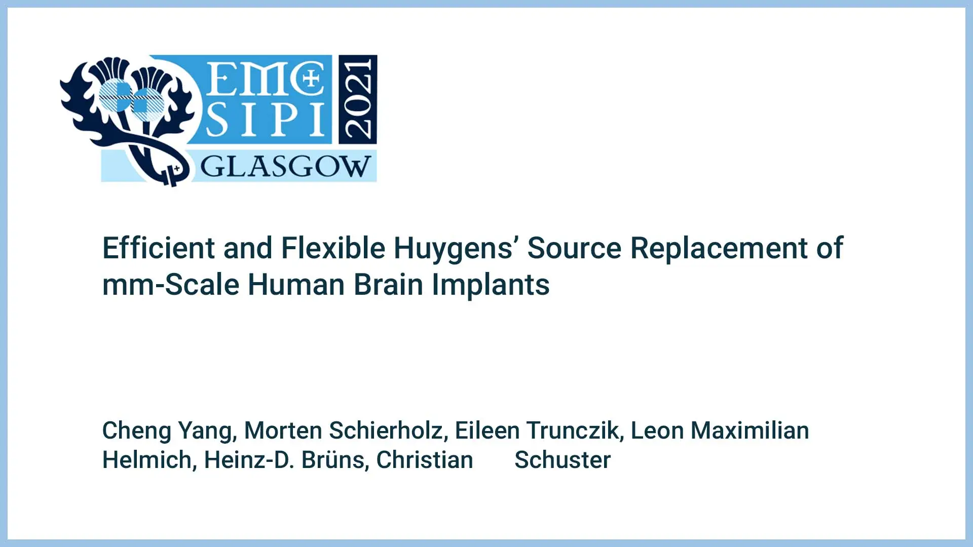 Efficient and Flexible Huygens&#039; Source Replacement of mm-Scale Human Brain Implants