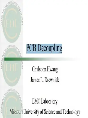 SLIDES:  PCB Decoupling Slides