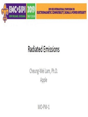 SLIDES:  Radiated Emissions Slides