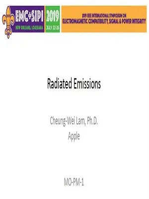 SLIDES:  Radiated Emissions Slides