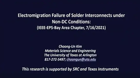 Electromigration Failure of Solder Interconnects under Non-DC Conditions
