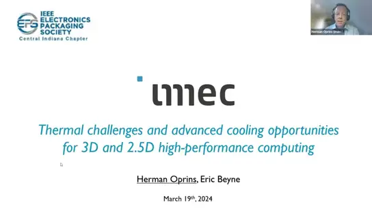 Thermal Challenges and Advanced Cooling Opportunities for 2.5D and 3D High Performance Computing
