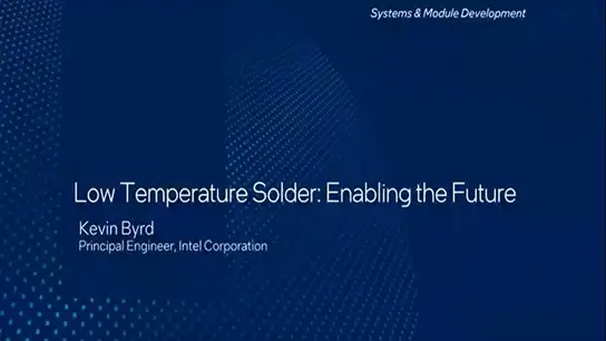 Low Temperature Solder: Enabling the Future