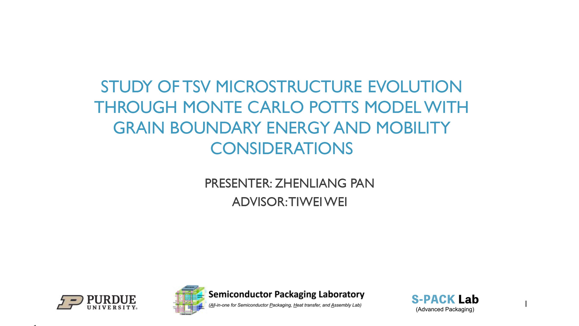 Study of TSV Microstructure Evolution through Monte Carlo Potts Model ...