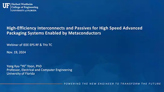 High-Efficiency Interconnects and Passives for High-Speed Advanced Packaging Systems Enabled by Metaconductors