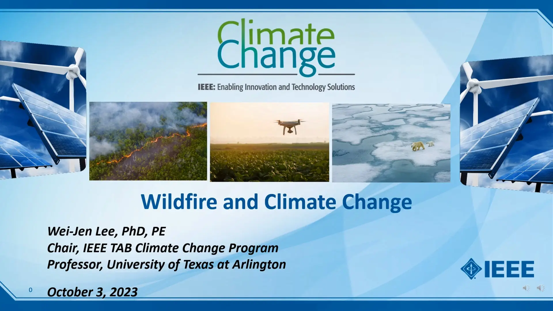 Wildfire and Climate Change