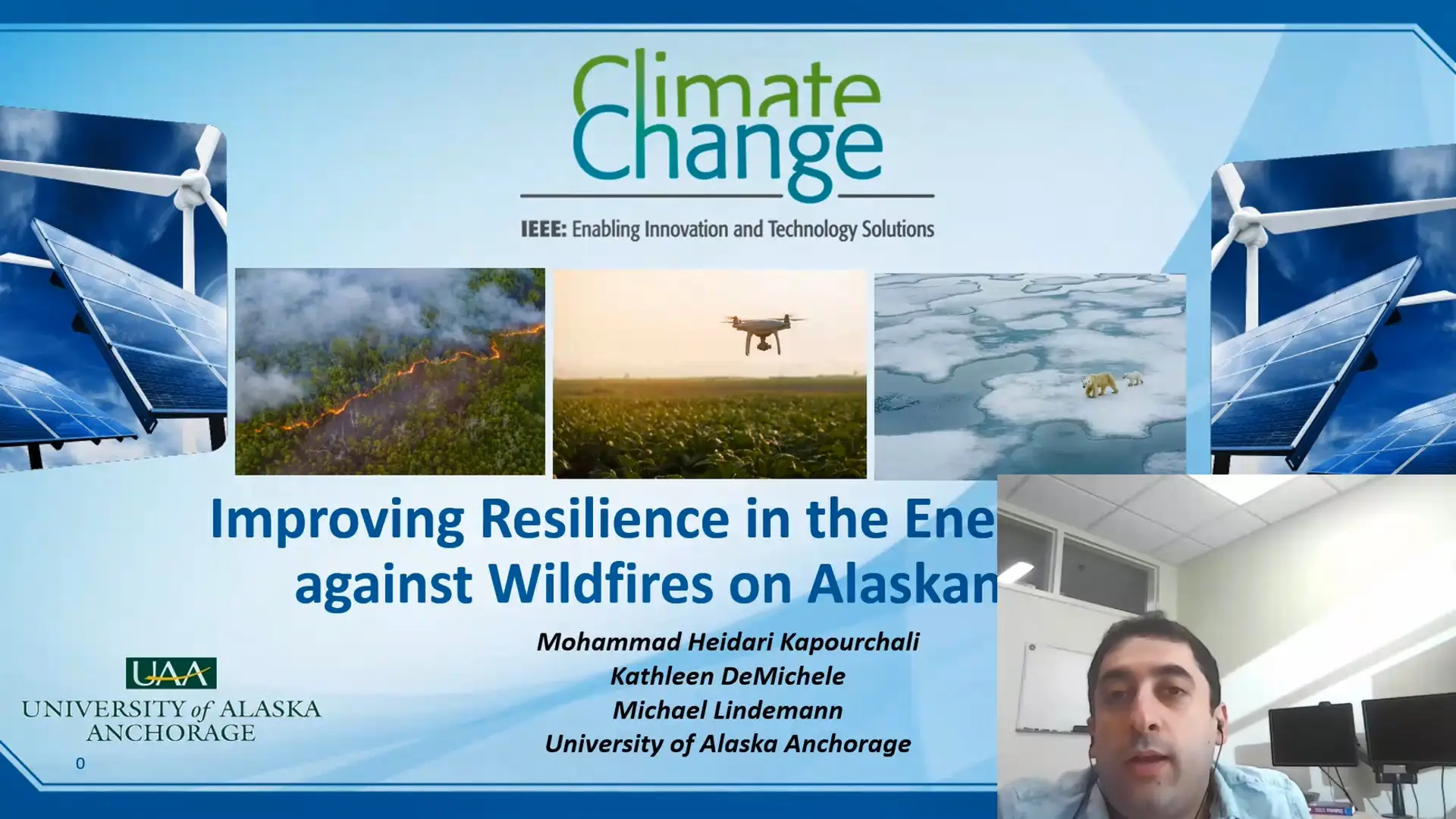 Improving Resilience in the Energy Sector Against Wildfires on Alaskan Lands