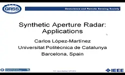Synthetic Aperture Radar: Applications