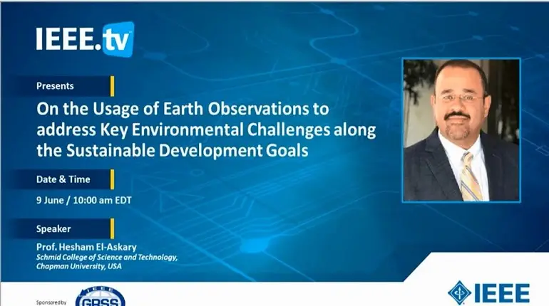 On the Usage of Earth Observations to Address Key Environmental Challenges Along the Sustainable Development