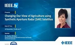 Changing Our View of Agriculture Using Synthetic Aperture Radar (SAR) Satellites