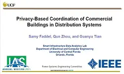 Privacy Based Coordination of Commercial Building in Distribution Systems Slides