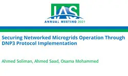 Securing Networked Microgrids Operation Through DNP3 Protocol Implementation
