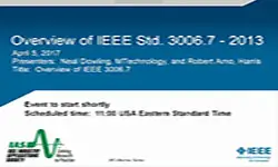 IAS Webinar Series - Overview of IEEE 3006.7