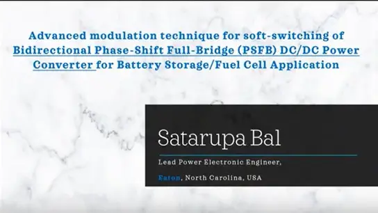 Advanced Modulation Technique for Soft Switching of Bidirectional Phase Shift Full Bridge (PSFB) DC/DC Power Converter for Battery Storage/Fuel Cell Application