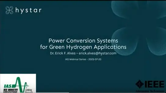 Power Conversion Systems for Green Hydrogen Applications