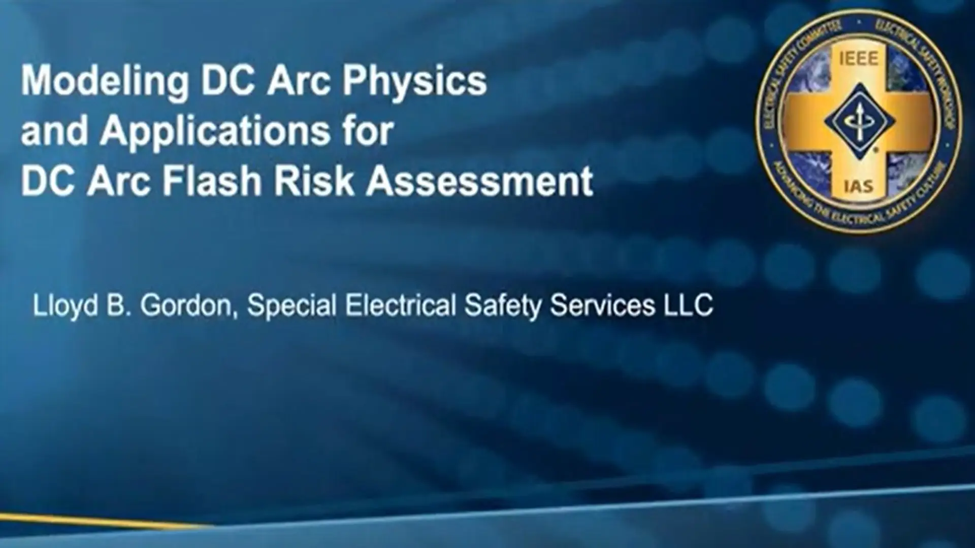 Modeling DC Arc Physics and Applications for DC Arc Flash Risk Assessment