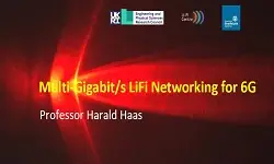 Multi-Gigabit/s LiFi Networking for 6G