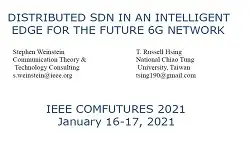 Distributed SDN in an Intelligent Edge for the Future 6G Network