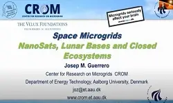 Space Microgrids: NanoSats, Lunar Bases and Closed Ecosystems