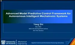 Advanced Model Predictive Control Framework for Autonomous Intelligent Mechatronic Systems