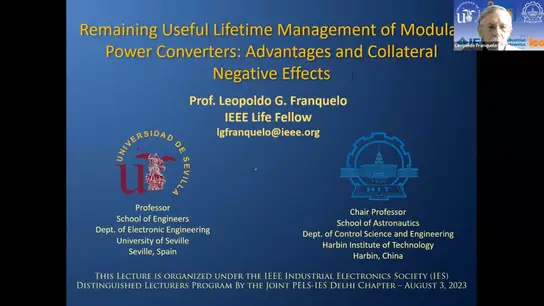 Remaining Useful Lifetime Management of Modular Power Converters: Advantages and Collateral Negative Effects Part 3