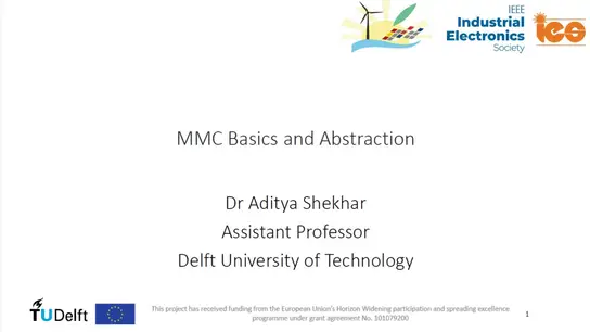 C1: MMC Basics and Abstraction: Part 2  Slides
