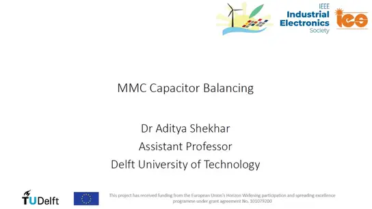 C1: MMC Capacitor Balancing Part 1 Slides