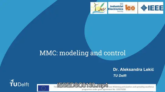 C2: MMC: Modeling and Control: Part 1 Video