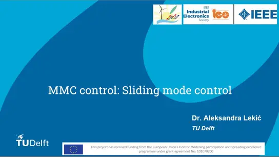 C2: MMC Advanced Control Approaches: Part 2 Slides