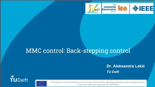 C2: MMC Advanced Control Approaches: Part 3 Slides