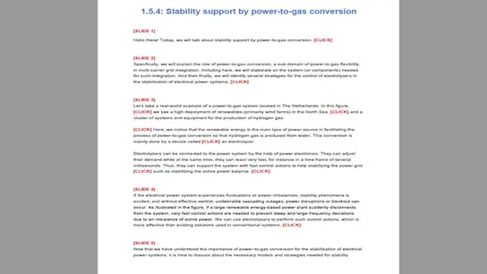 C2: Stability Support by Power to Gas Conversion: Part 2 Transcript