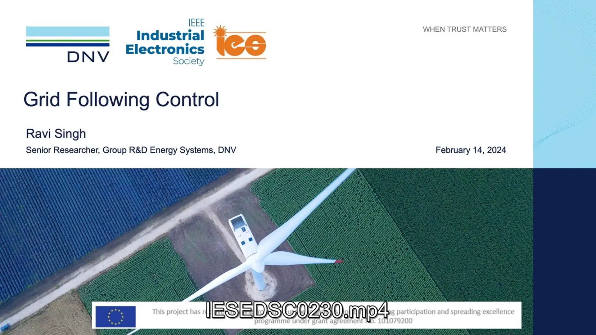 C2: Grid Following Control Video