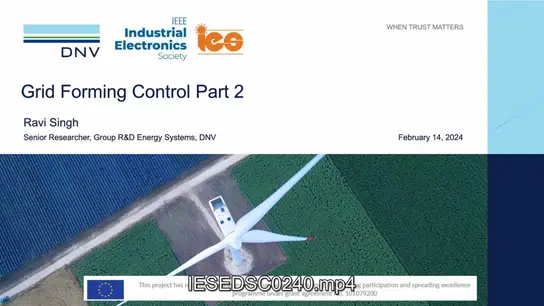 C2: Grid Forming Control: Part 2 Video