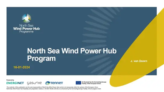 C3: North Sea Wind Power Hub Program Slides