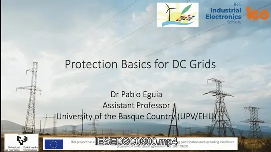 C3: Protection Basics for DC Grids: Part 1 Video