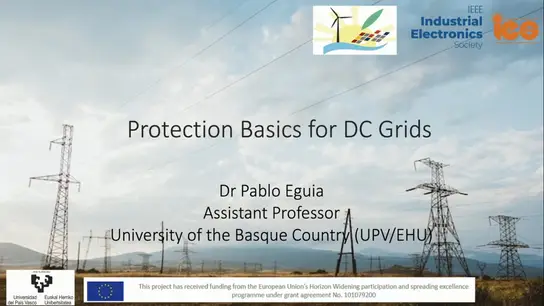 C3: Protection Basics for DC Grids: Part 2 Video