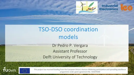 C4:TSO-DSO Coordination Models Part 2 Video