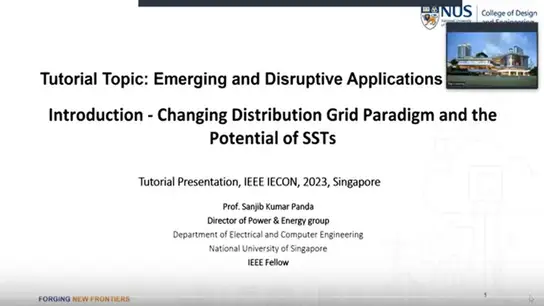 Emerging and Disruptive Applications of Solid State Transformers Part 1