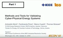 Methods and Tools for Validating Cyber-Physical Energy Systems Part 1
