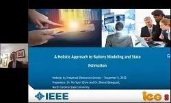 A Holistic Approach to Battery Modeling and State Estimation