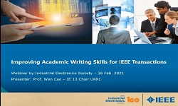 Improving Academic Writing Skills for IEEE Transactions